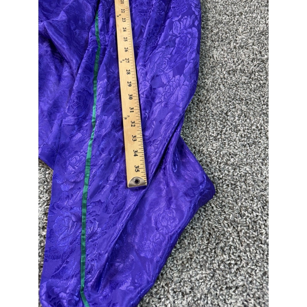 Vintage 90s Victoria's Secret Gold Label Robe Women's Size OS Purple - Picture 9 of 9